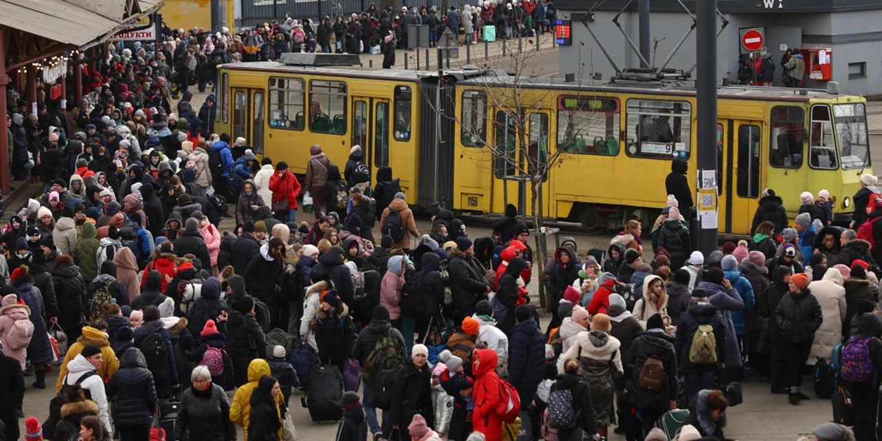 14,5 milyondan fazla Ukraynalı savaş nedeniyle ülkelerinden ayrıldı