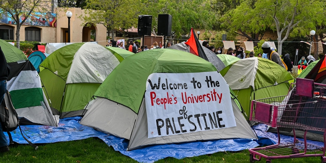Yale ve California Eyalet Üniversitesi öğrencileri, Gazze için açlık grevi başlattı