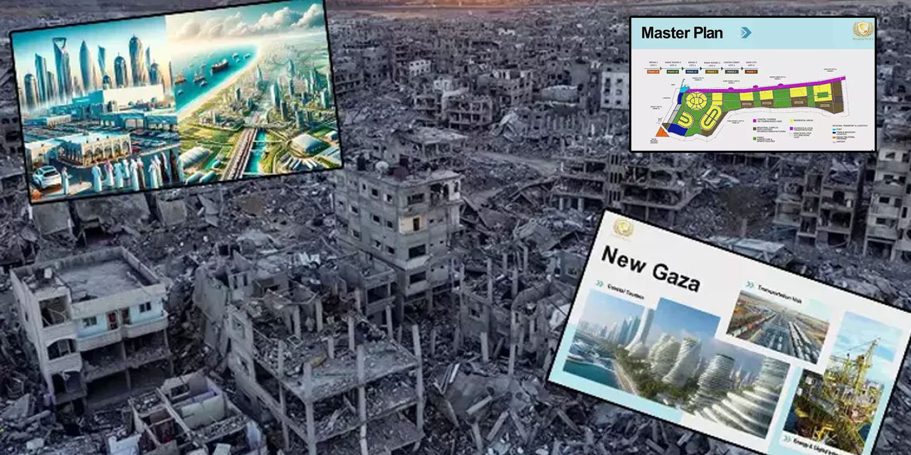 Trump'ın planı: israilin soykırım yaptığı Gazze’de gökdelen dikecek