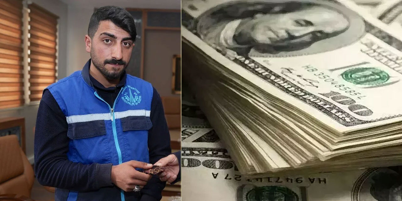 Temizlik işçisi çöpte bulduğu 30 bin dolara dokunmadı: Allah haram yemeyi göstermesin