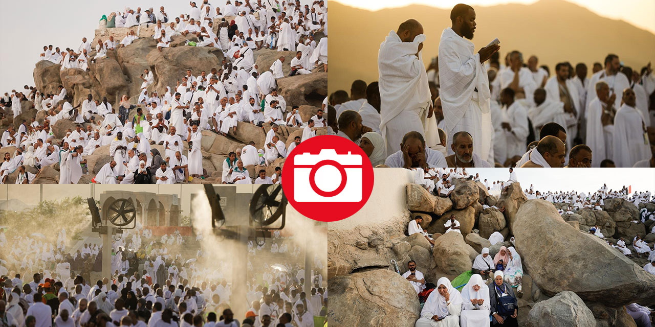 Arafat'ta yapılan duaları kabul eyle ya Rabbi!