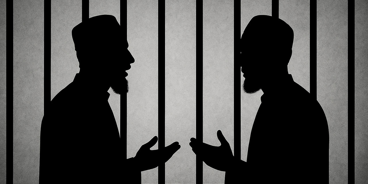 Aynı hapishanede bulunan Şeyhin, Bediüzzaman'ın talebelerini ikna çabaları