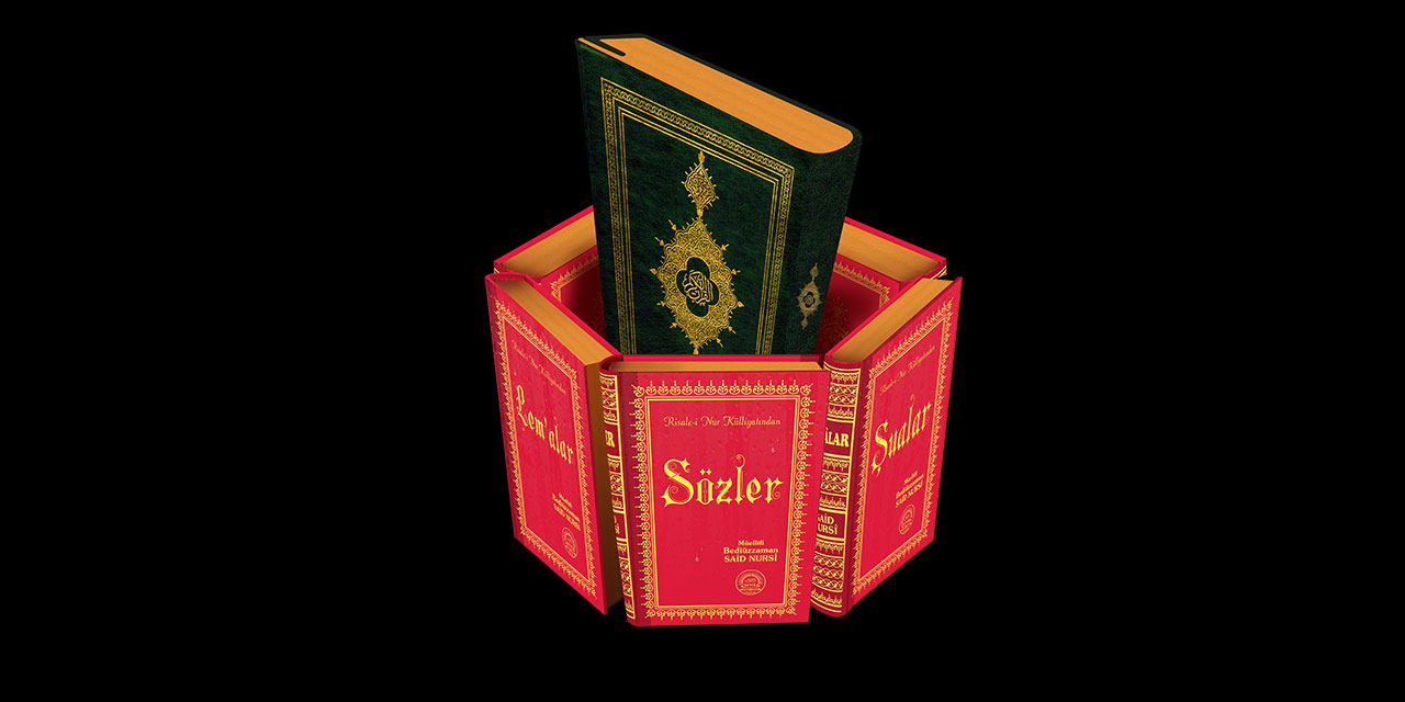 Bediüzzaman: Kur'ân'ın malı ve meâli olan Risale-i Nur namına işaretler ederim