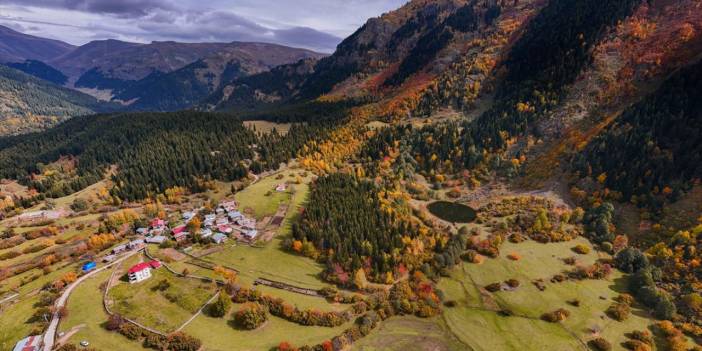 Artvin'in sonbaharda değişen renkleri