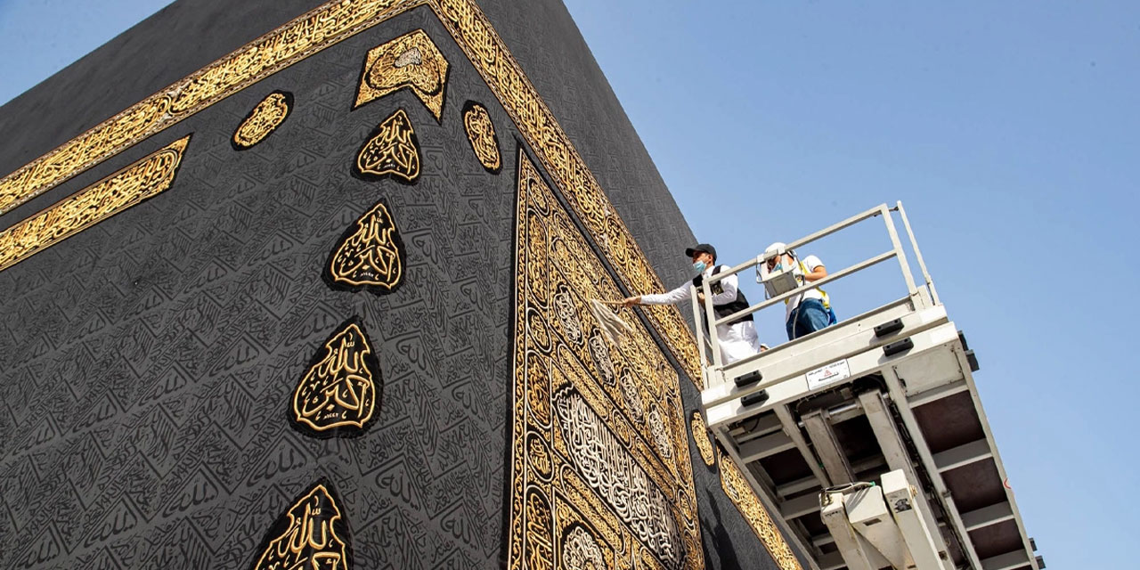 Kabe'nin örtüsü Kisve-i Şerif, Ramazana hazırlanıyor