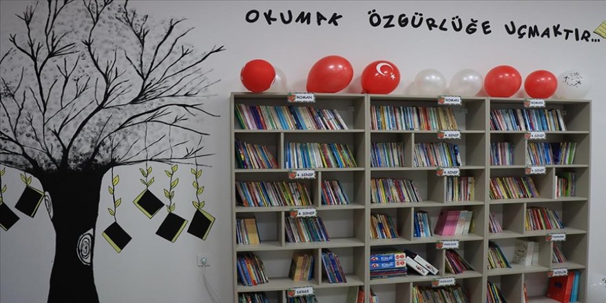 Okullardaki kitap sayısı 5 ayda yüzde 100 arttı
