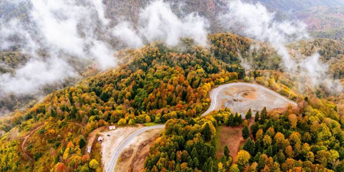 Çam Dağı'nda rengarenk sonbahar tefekkürü başladı
