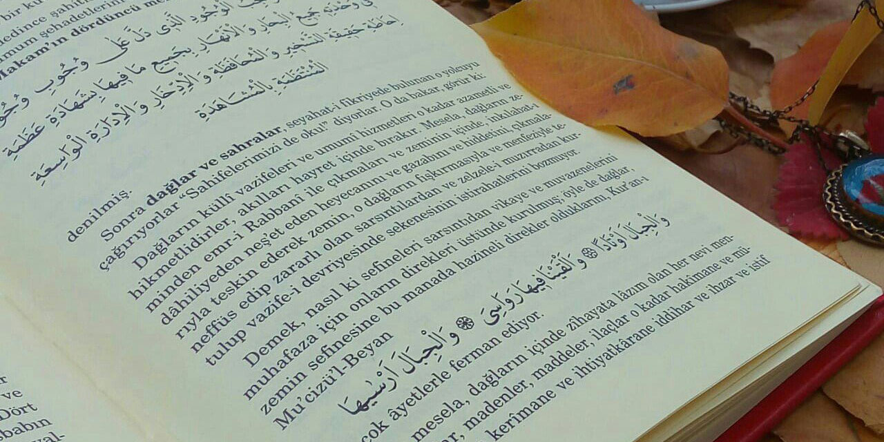 Bu âyetlerde Risale-i Nur'a imâ ve remiz ve belki işaret var diye hissettim