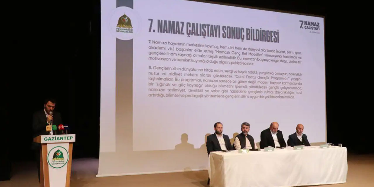 Namaz Çalıştayı sonuç bildirgesi: Namazlı Genç Rol Modeller