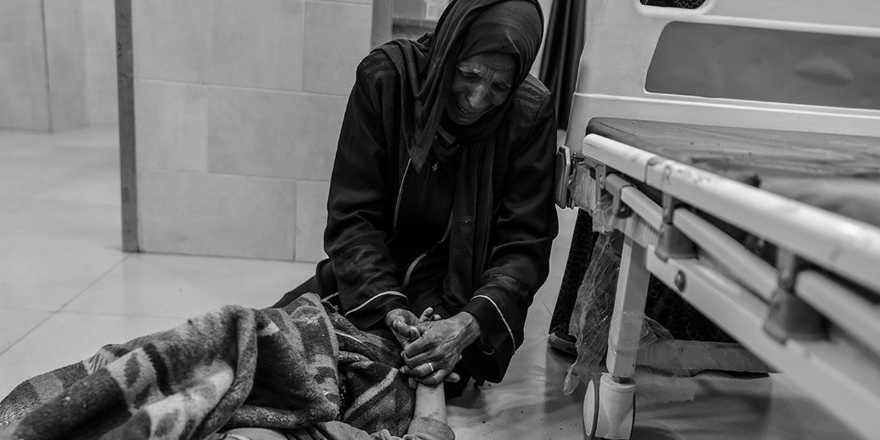 Filistinli annenin kızına son vedası