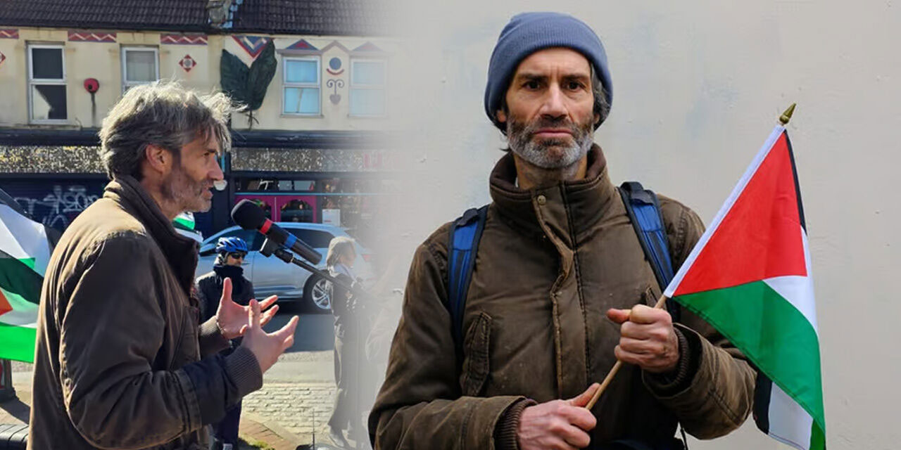 Gazze için oruç tutan İngiliz yazar, 241 kilometre yürüyecek