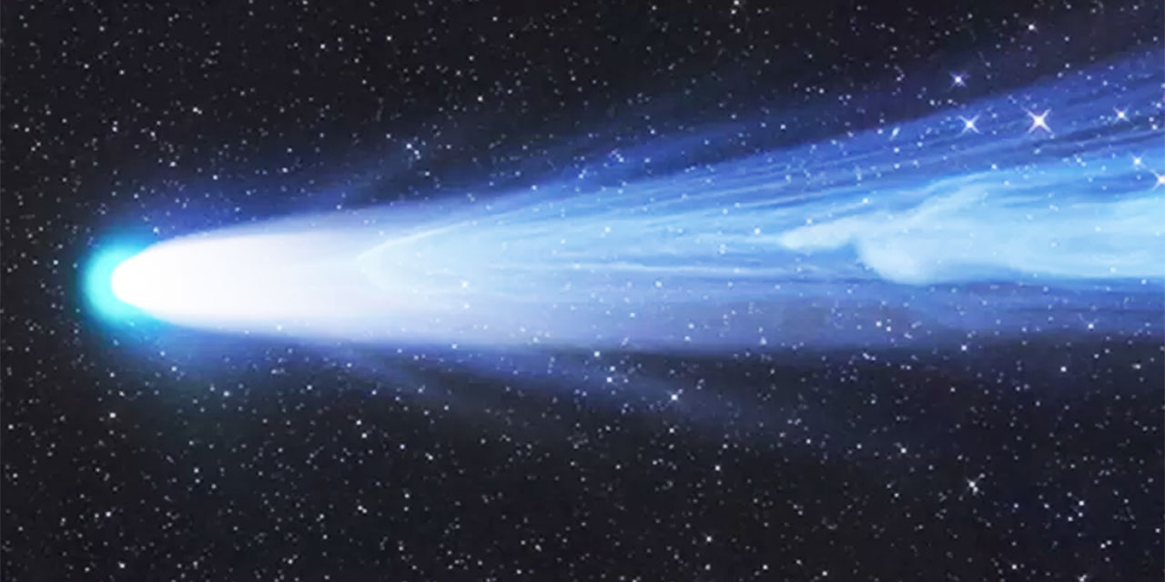 Bir daha görülemeyecek kuyruklu yıldızın ödüllü fotoğrafı