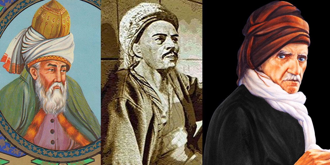 Üç insan, üç lisan, üç eser, üç ırk: Mesnevi, Yunus ve Bediüzzaman